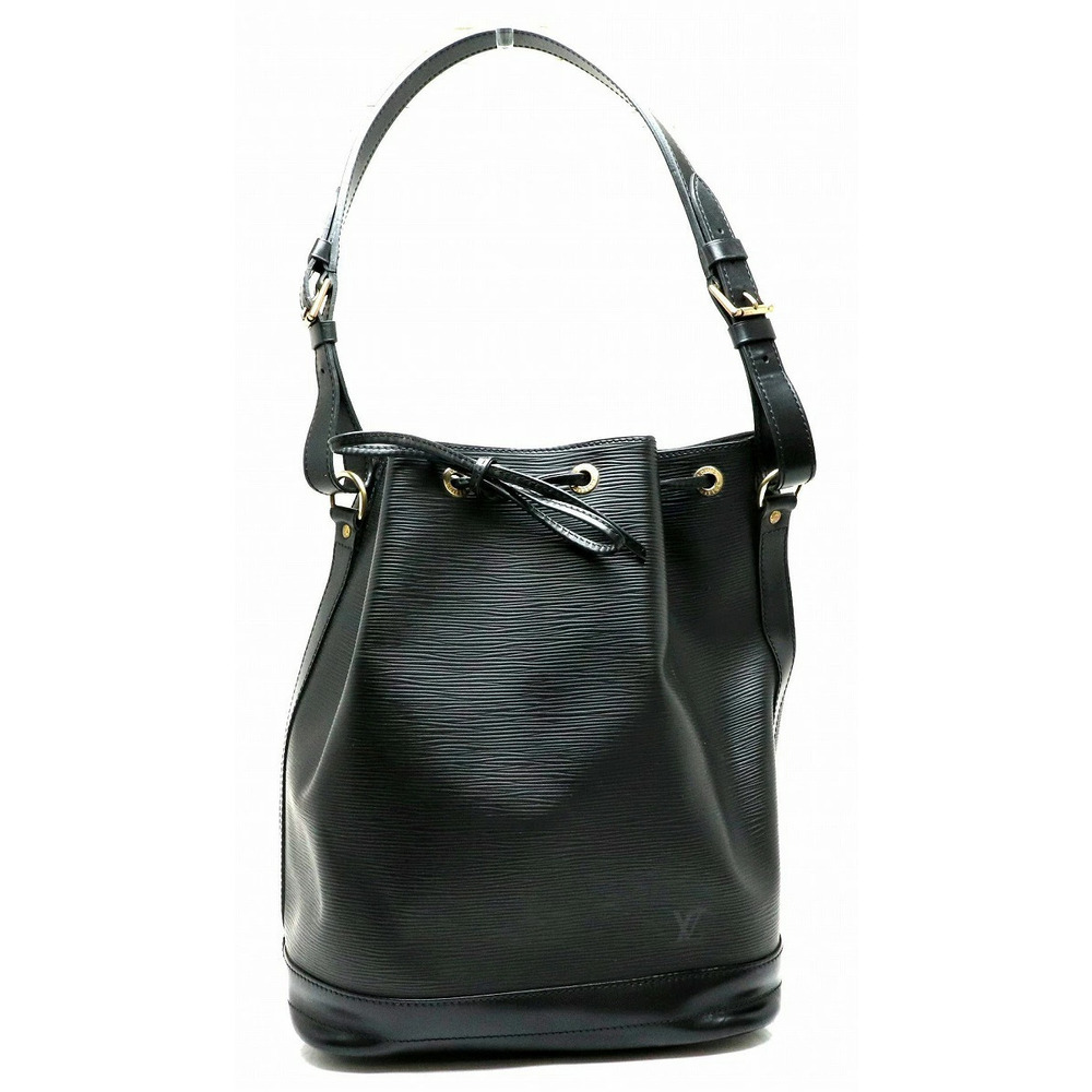 Louis Vuitton Epi Noe Shoulder Bag One Semi Leather Noir Black